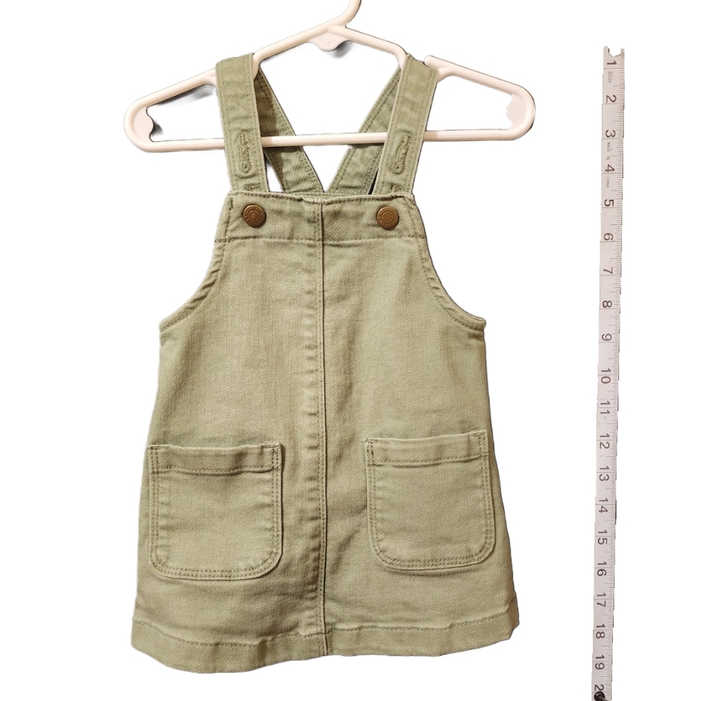 Old Navy 12-18 months OLIVE colored Twill Skirtall for Toddler